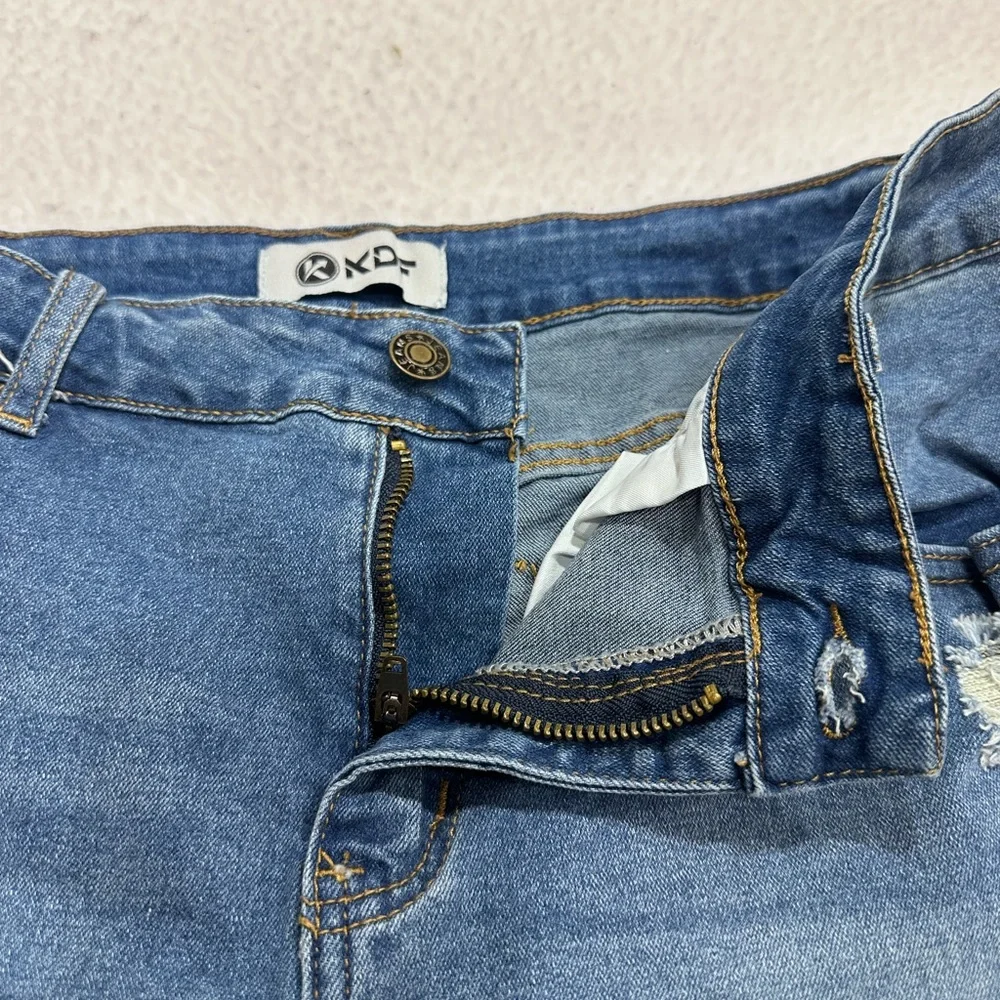 Distressed Denim Women's Jean Shorts